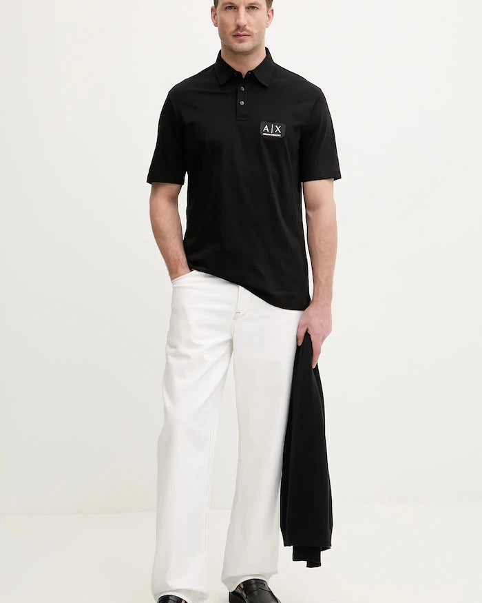 Armani Exchange Yaka Pamuklu Tişört