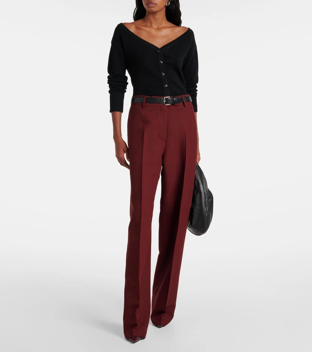 Lisa Yang - Beata off-shoulder cashmere cardigan