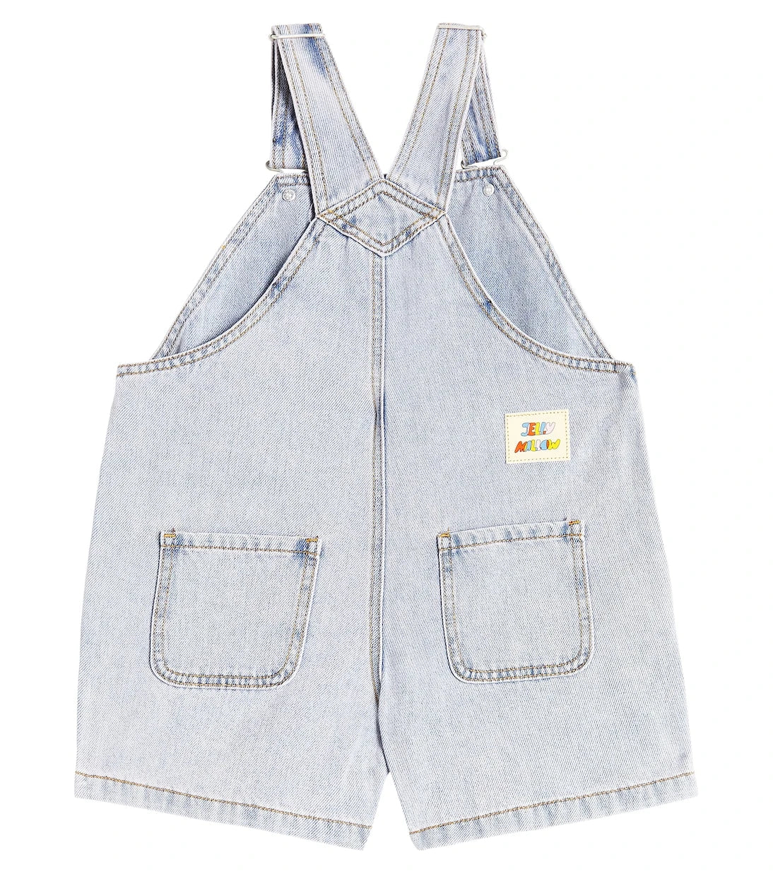 Jellymallow - Heart denim overalls