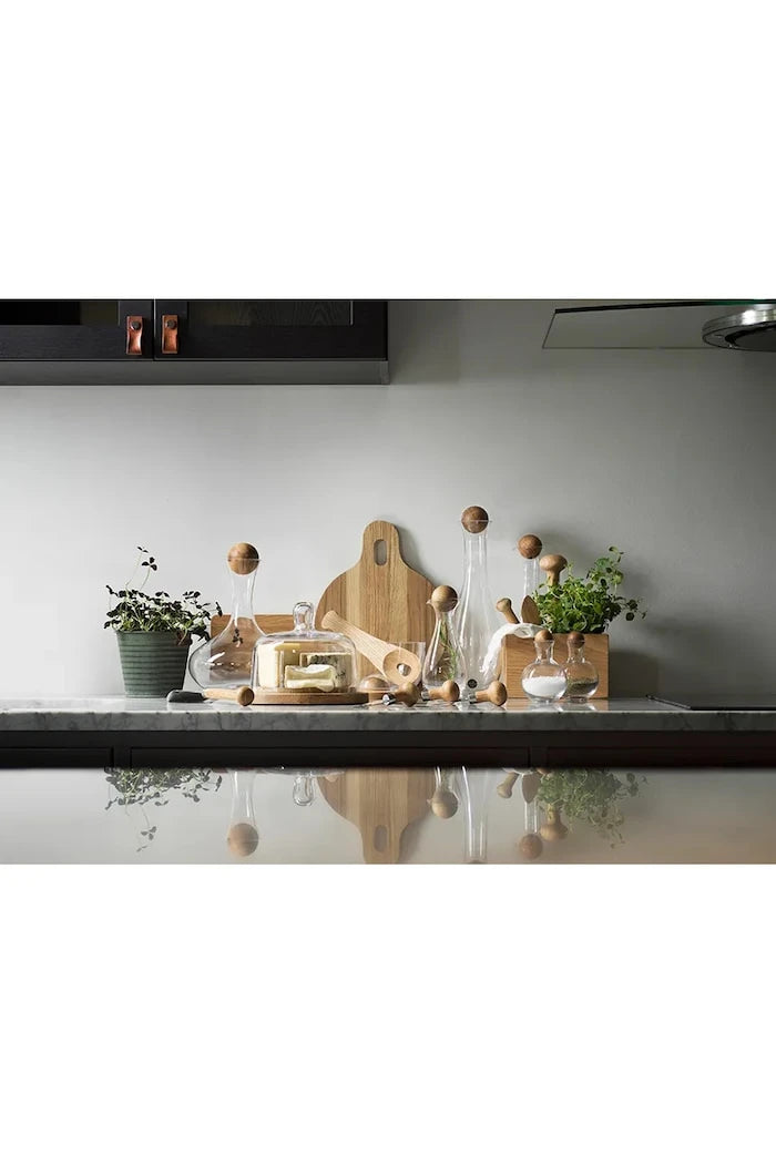 Sagaform meşe ağacından marul servis çatalı seti 24 x 7 x 2 cm