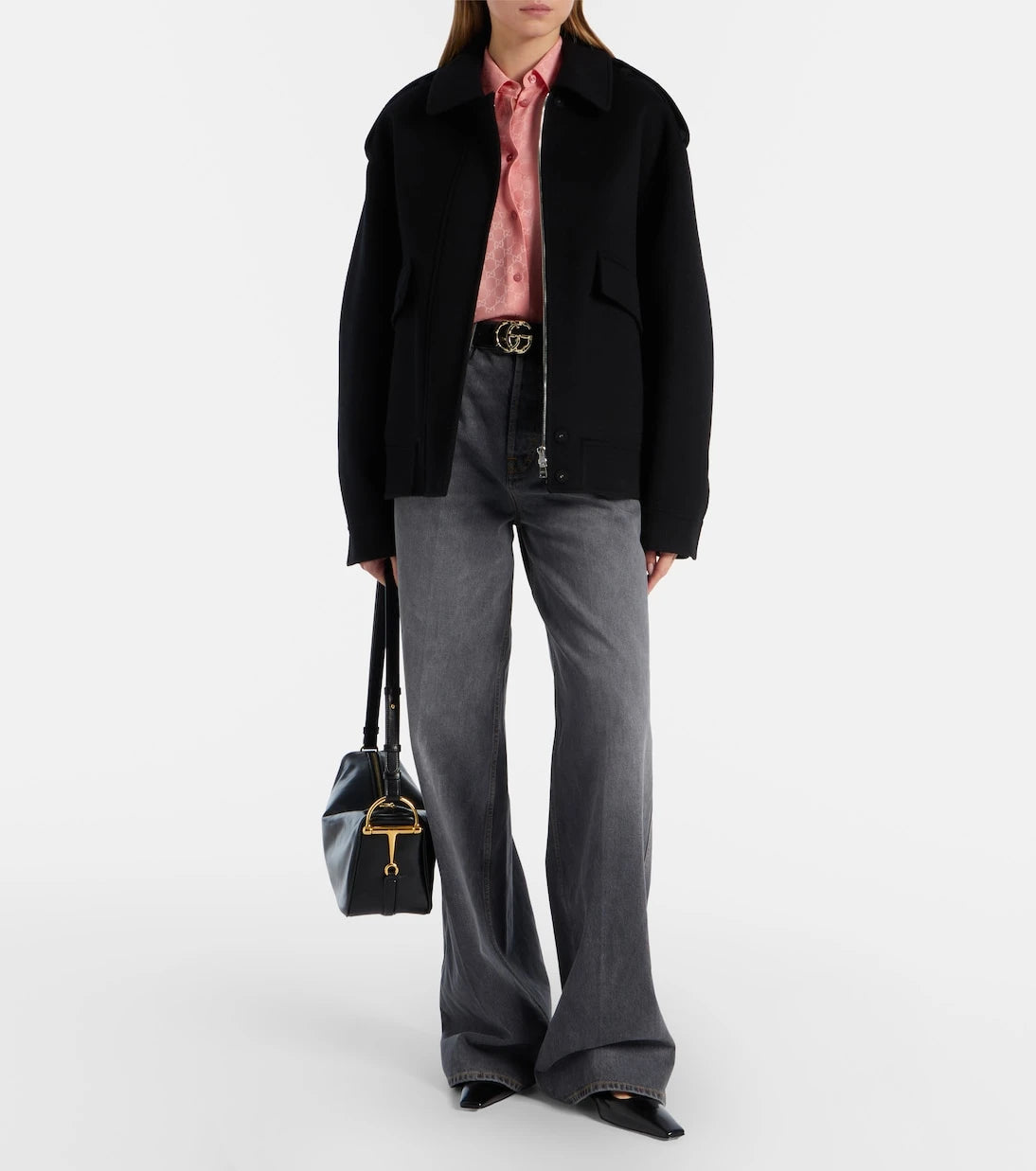 Gucci - Wool bomber jacket