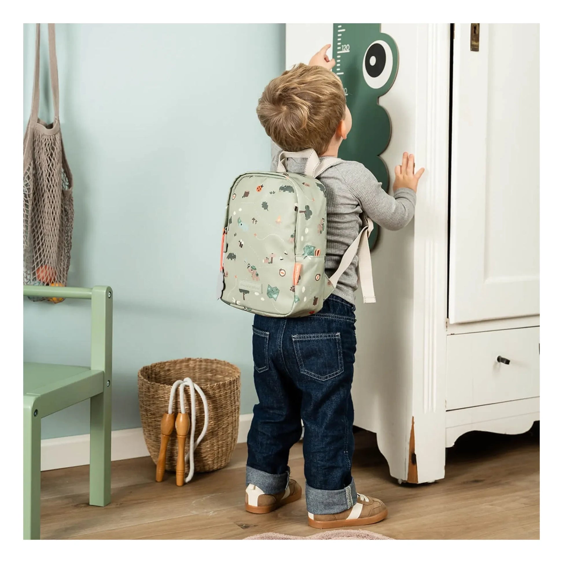 Done by deer - Mini Trails backpack | Sage