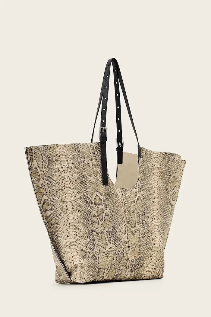 Кожена чанта AllSaints