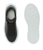 McQueen Black Leather Oversized Sneakers
