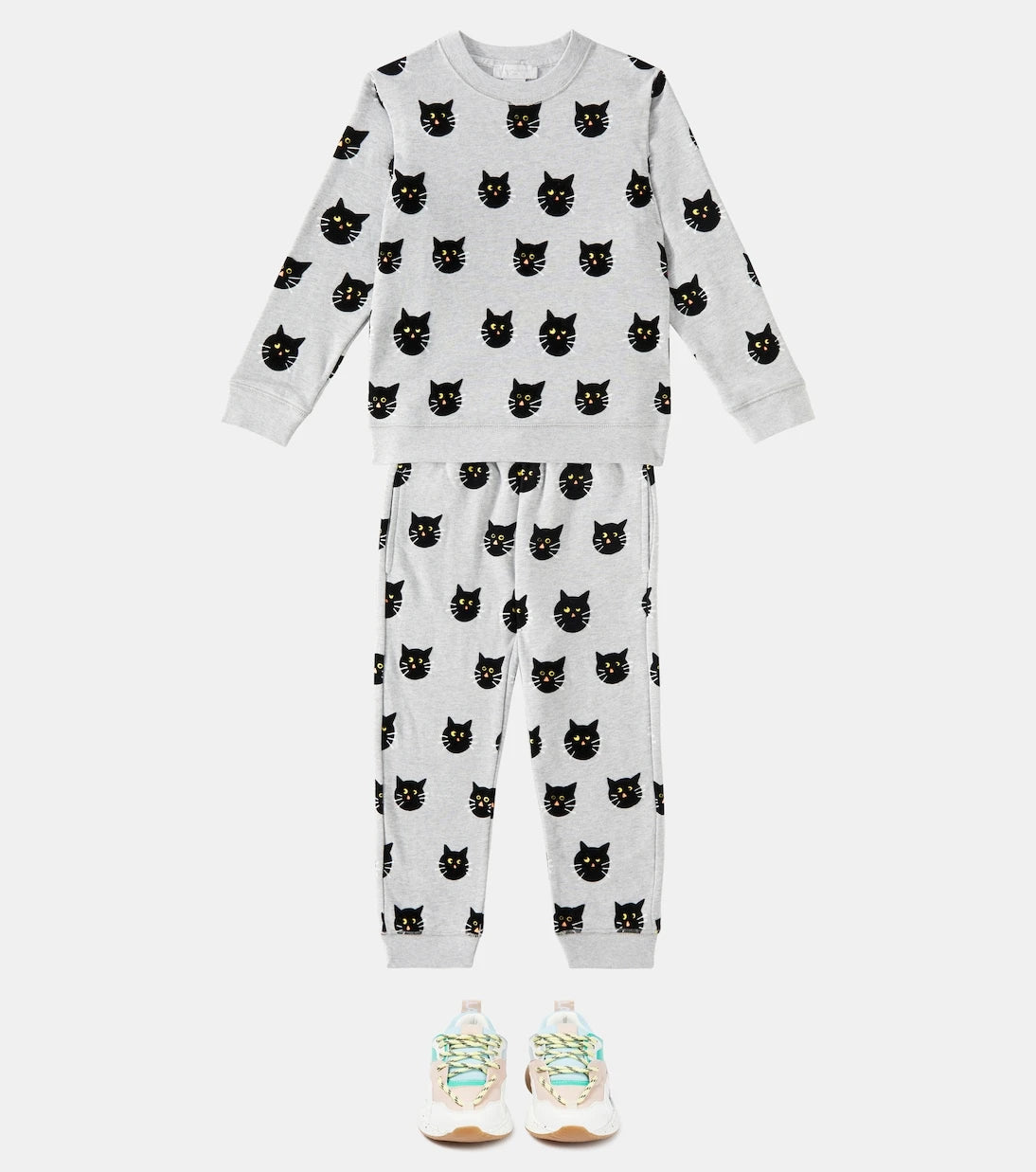 Stella McCartney Kids - Printed cotton sweatshirt and sweatpants set