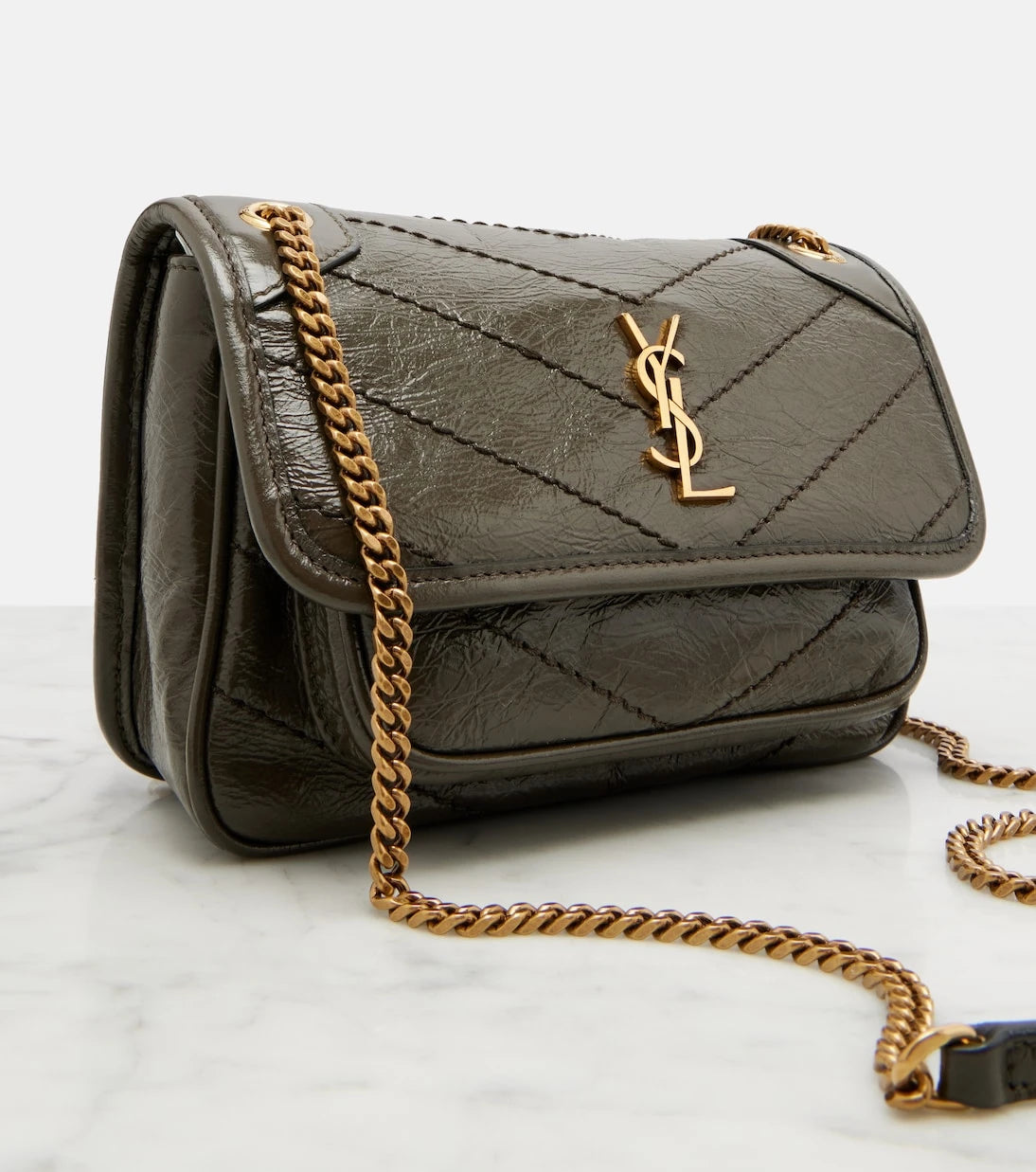Saint Laurent - Niki Mini leather shoulder bag
