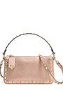 Small Leather Rockstud Shoulder Bag
