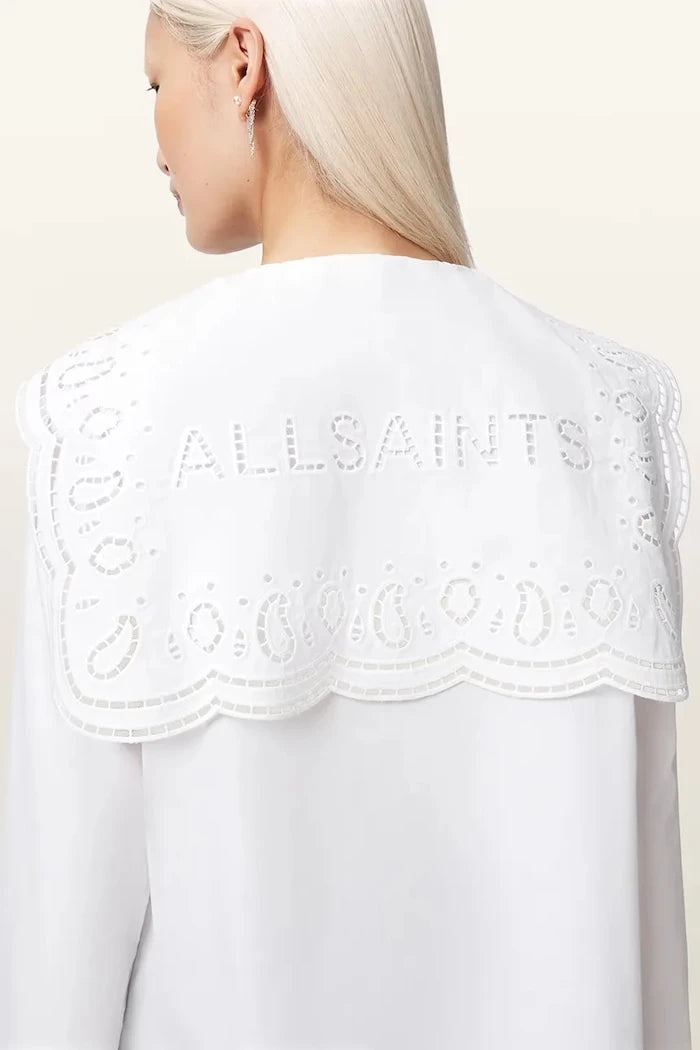 AllSaints риза дамска от памук MARIE