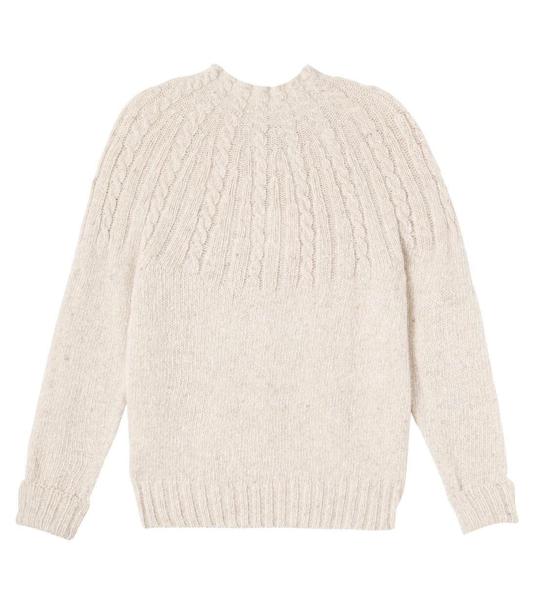 Cozmo - Cable-knit wool-blend sweater