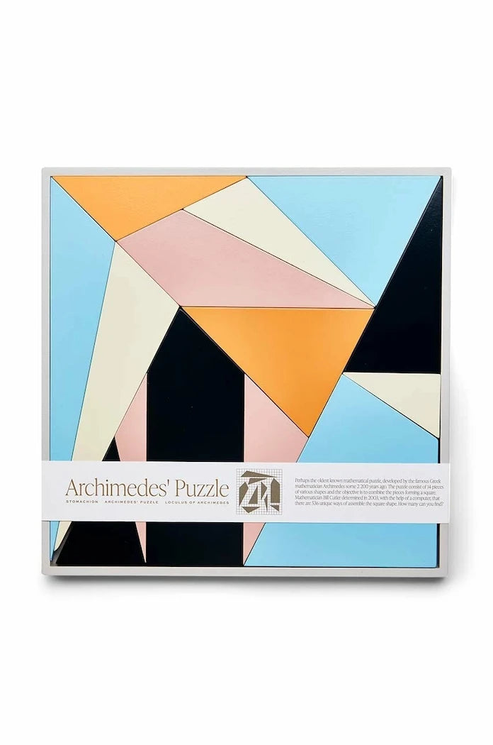 Дървен пъзел Printworks Archimedes 14 части