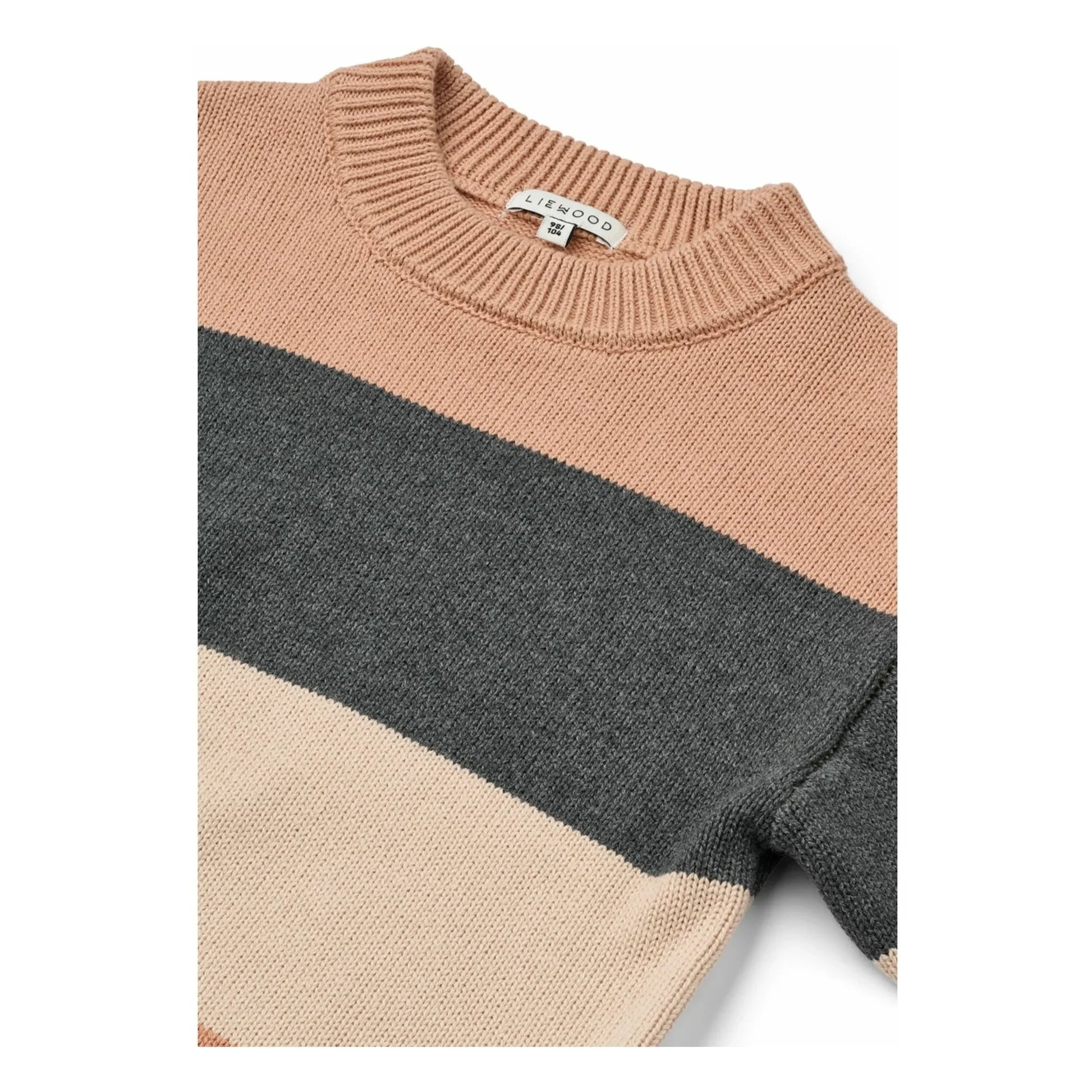 Liewood - Orlane Striped Sweater | Pink
