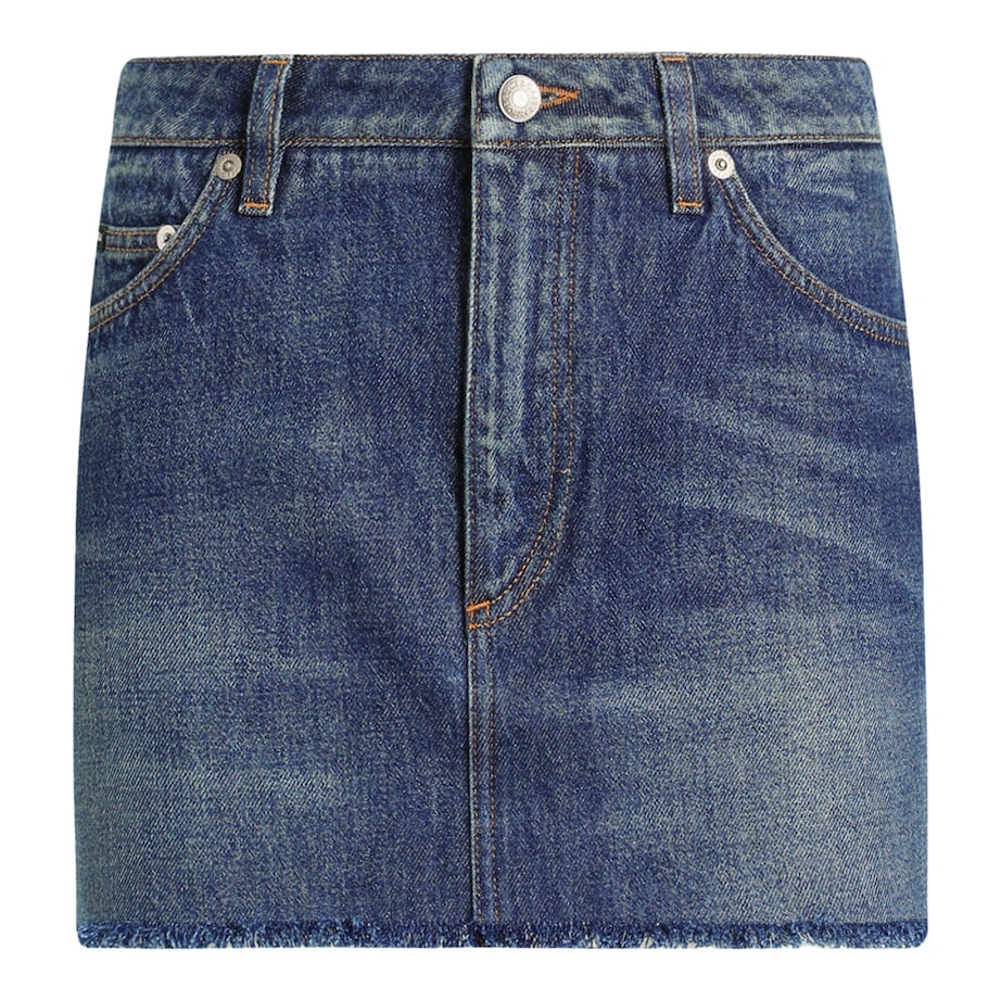 Dolce & Gabbana Multi Denim Mini Skirt