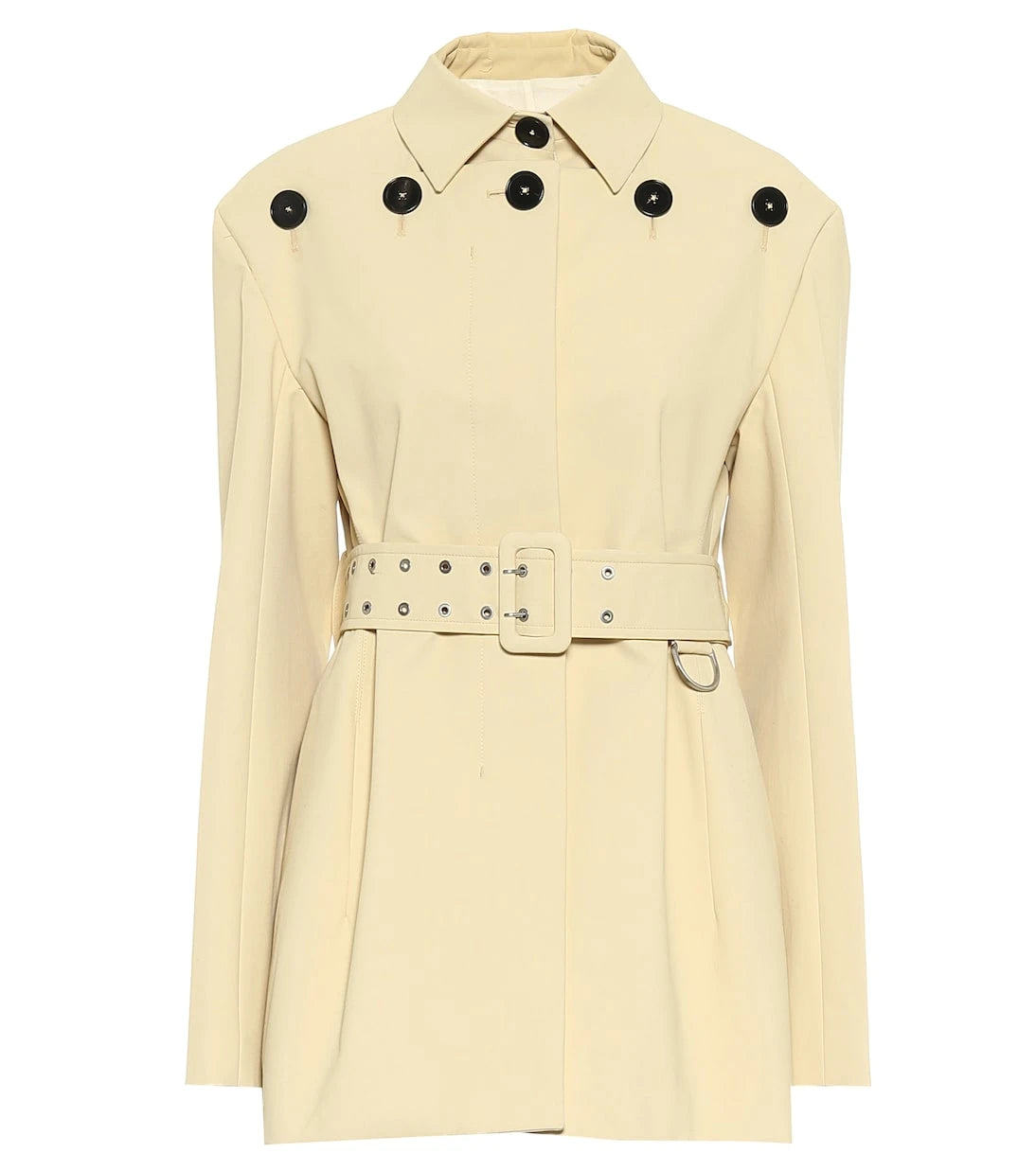 Jil Sander - Belted cotton jacket