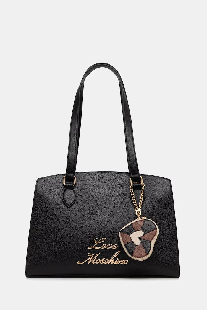 Love Moschino kadın suni deri alışveriş çantası