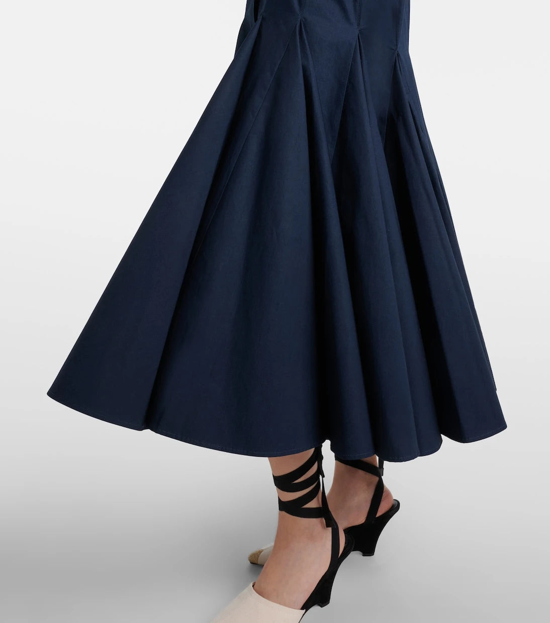 Jacquemus - Moisson cotton poplin midi dress