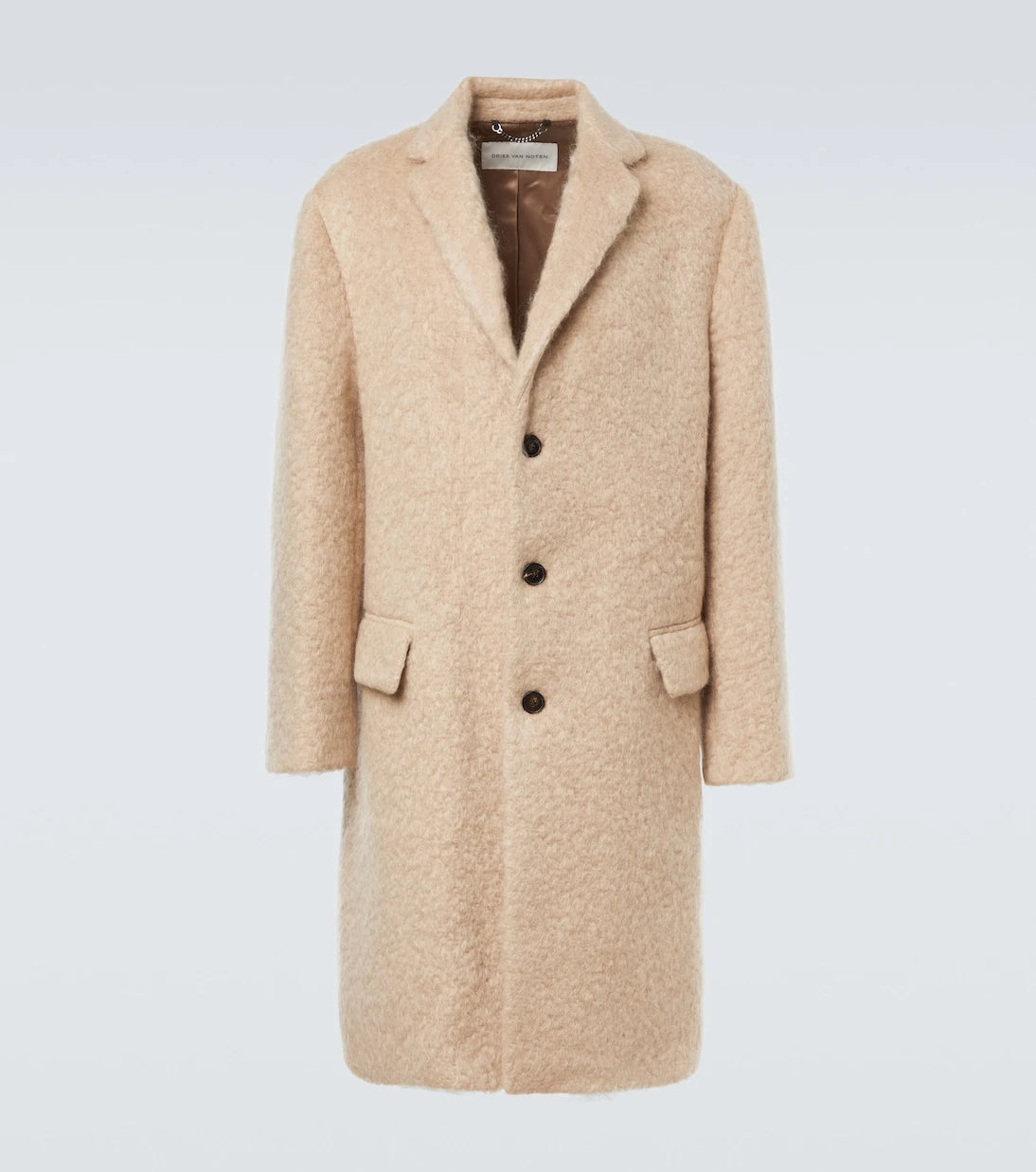 Dries Van Noten - Mohair and wool coat