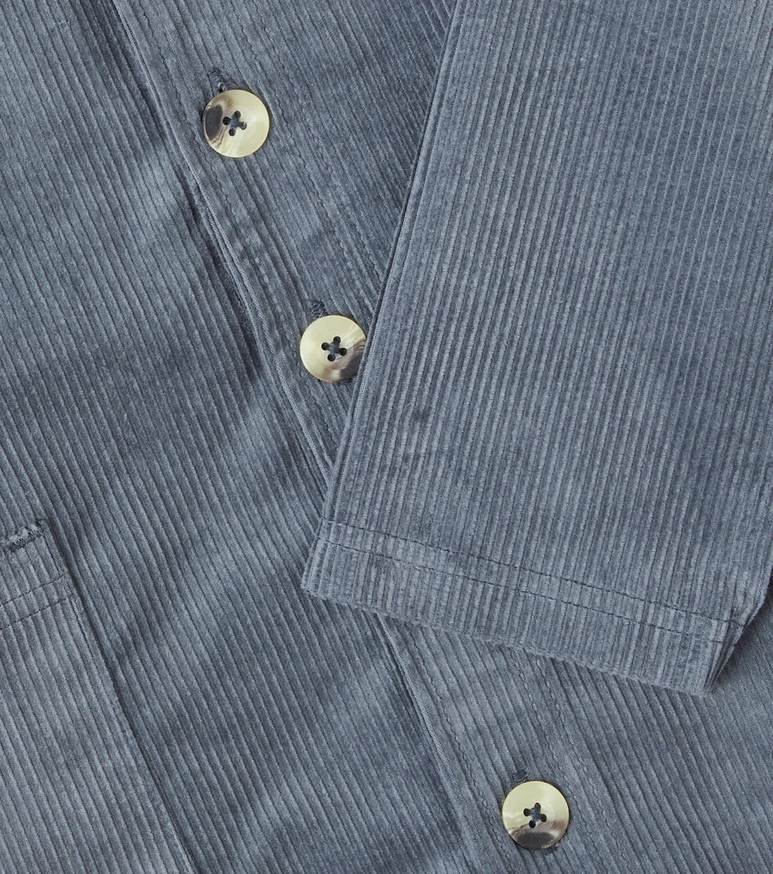 Wheat - Sage cotton courduroy overshirt