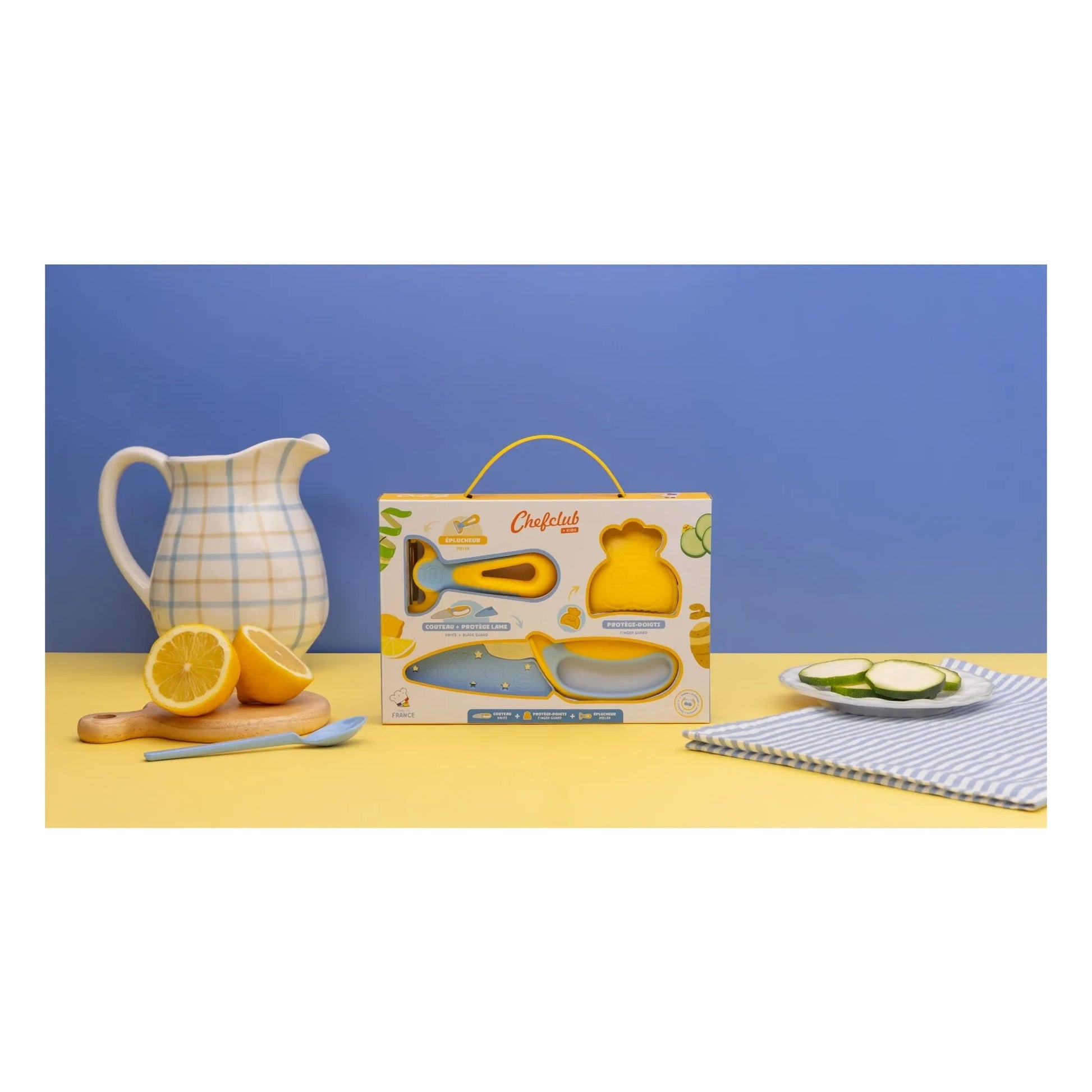 Chefclub - Peeler and knife kit | Yellow