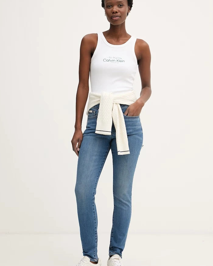 Calvin Klein Jeans skinny kadın kot pantolon