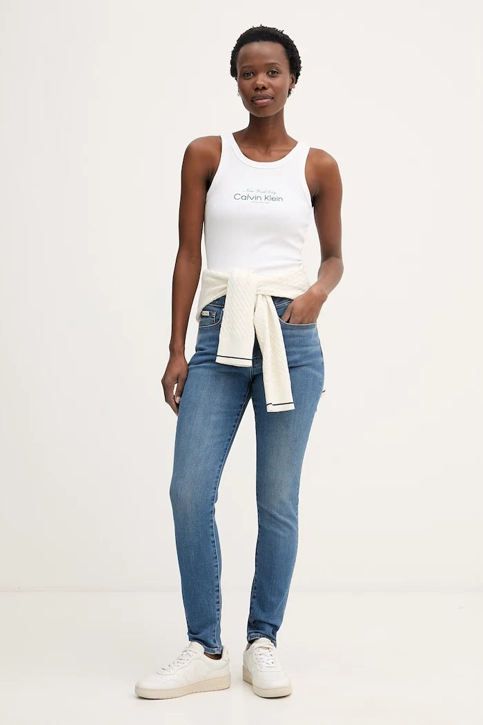 Calvin Klein Jeans skinny kadın kot pantolon