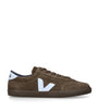 Veja Brown Suede Volley Eagle Swan Sneakers