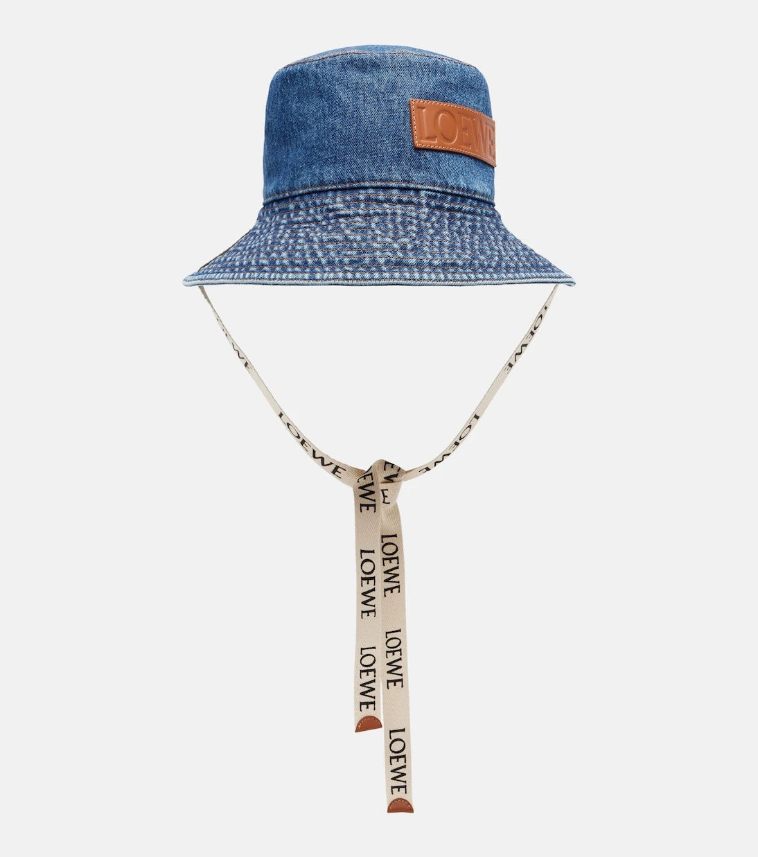 Loewe - Paula's Ibiza logo denim bucket hat