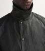 Barbour Green Waxed Beaufort Jacket