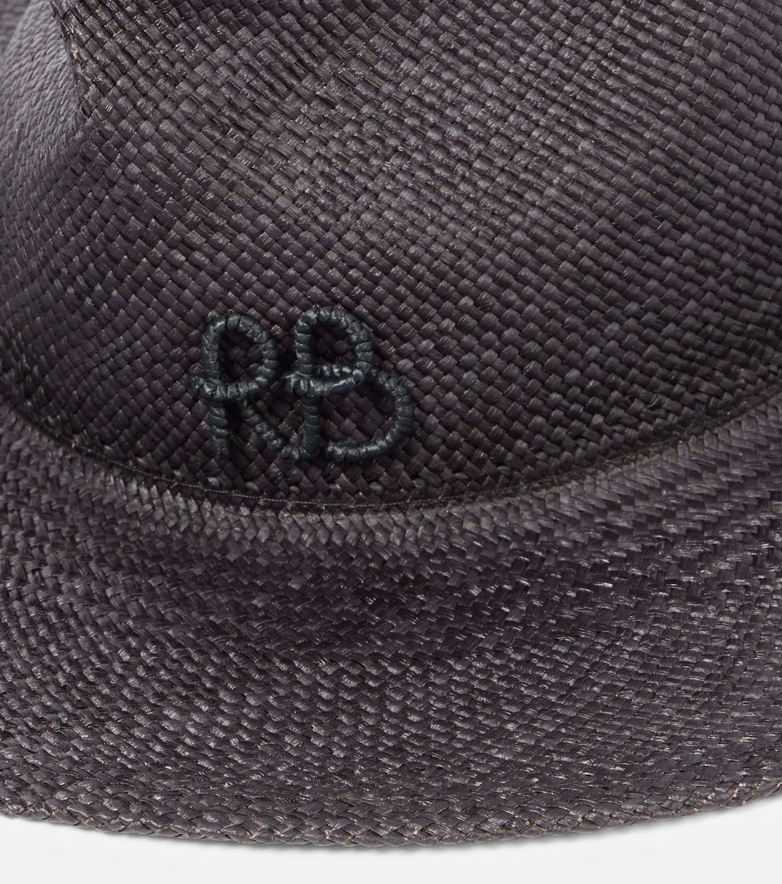 Ruslan Baginskiy - Logo chain-detail straw fedora
