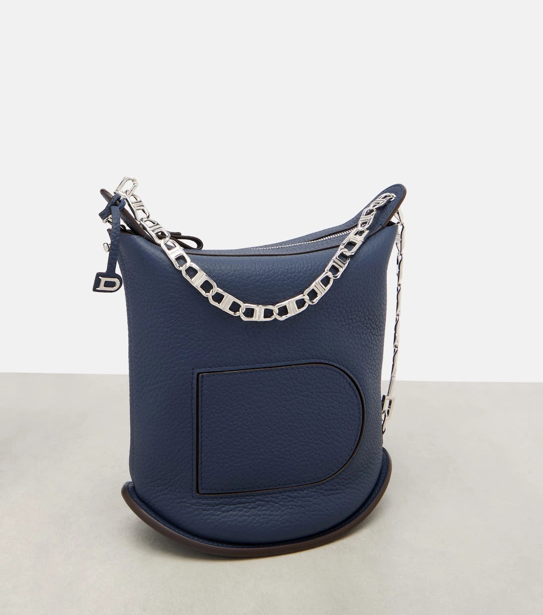 Delvaux - Pin Twist Medium leather crossbody bag