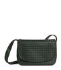 Bottega Veneta Leather Intrecciato Veneto Messenger Bag