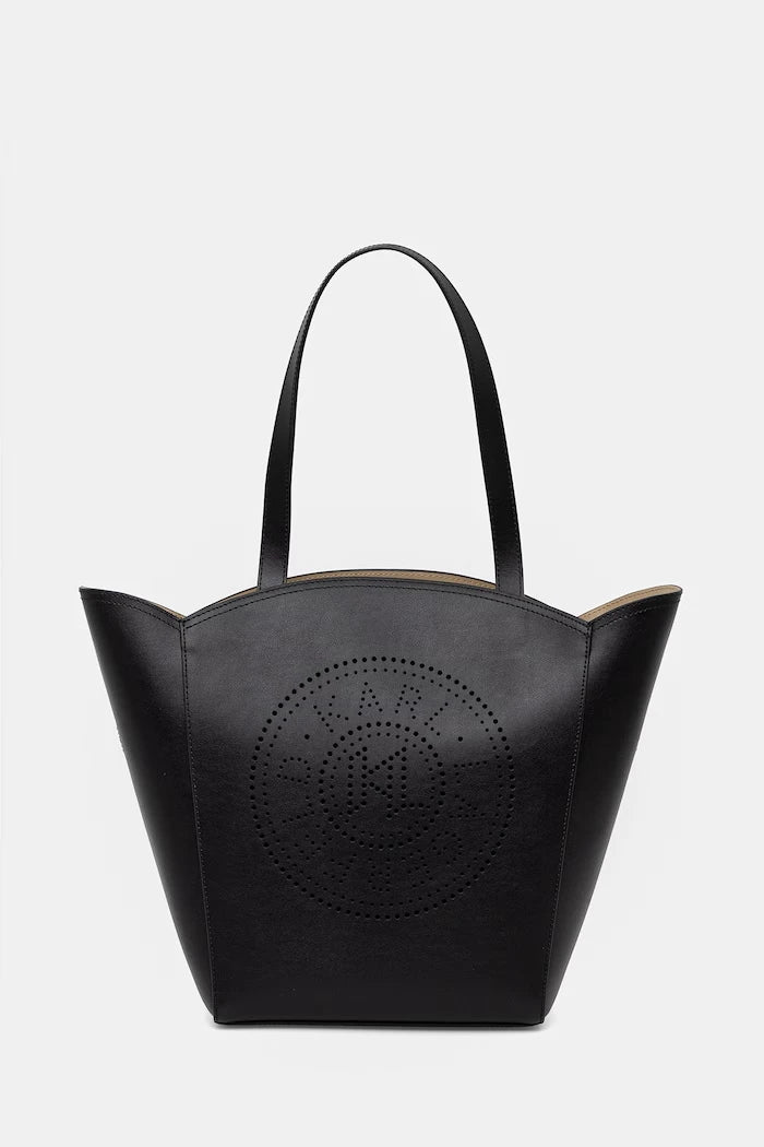 Karl Lagerfeld Kadın Deri Alışveriş Çantası K/CIRCLE