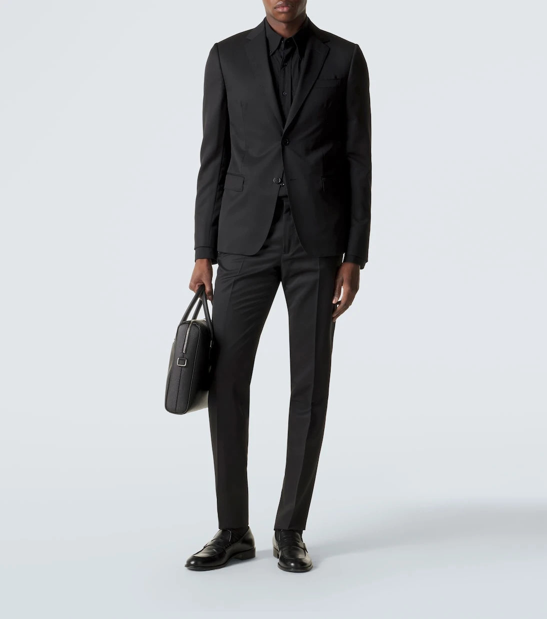 Zegna - Wool and mohair canvas suit