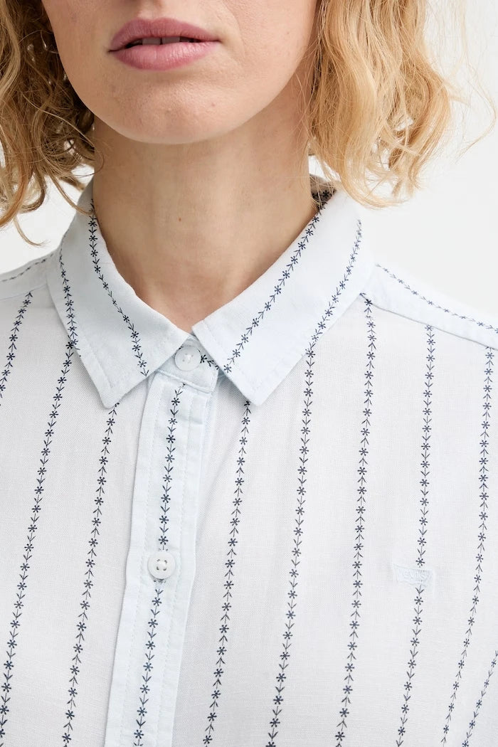 Риза с лен Levi's NEW CLASSIC FIT BW