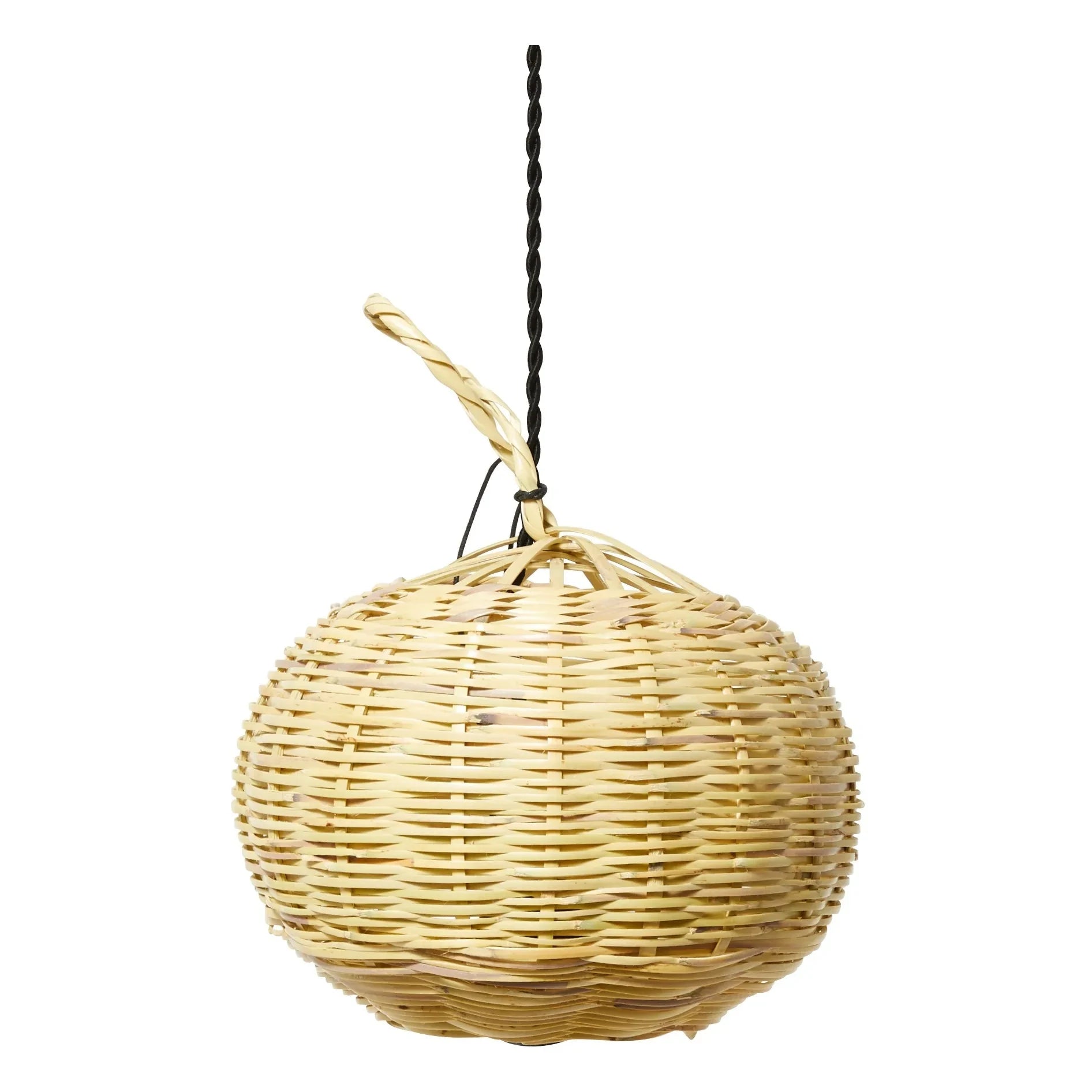 Cosydar - Ball pendant light in wicker