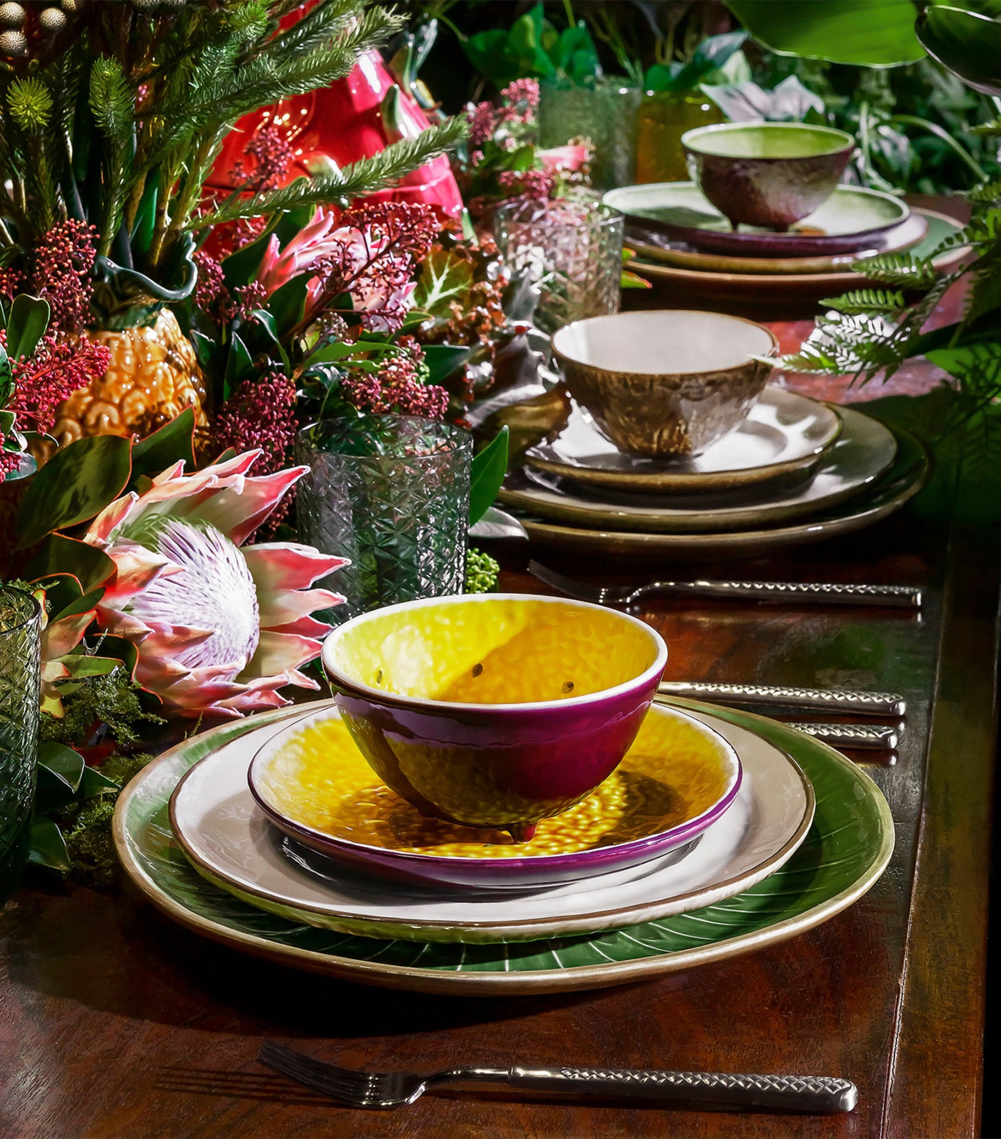 Bordallo Pinheiro Avocado Dessert Plate (21cm)