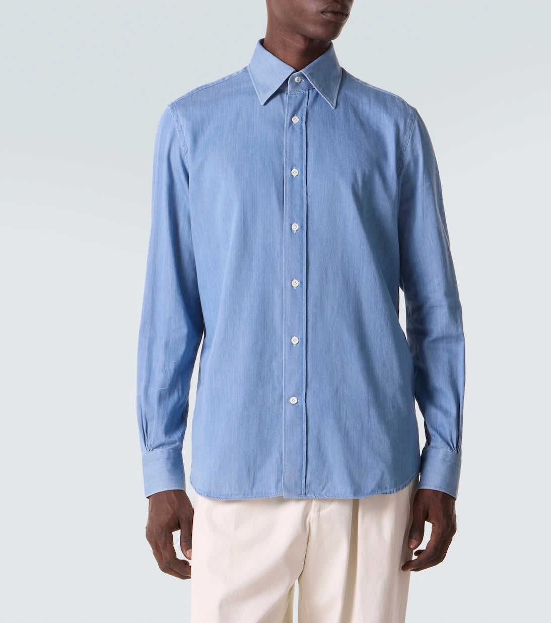 Thom Sweeney - قميص جينز