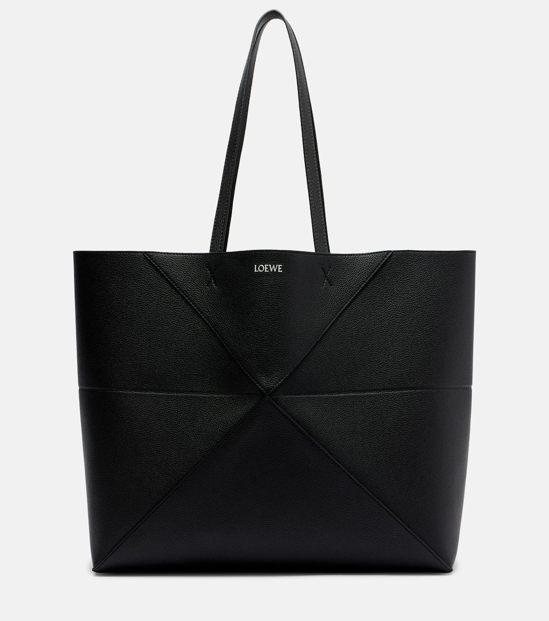 Loewe - Puzzle Fold Large leather tote bag