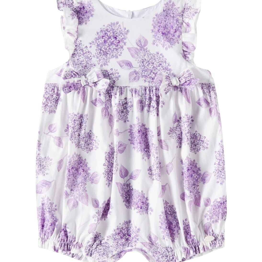 Tartine et Chocolat - Traje de juego floral de algodón para bebés