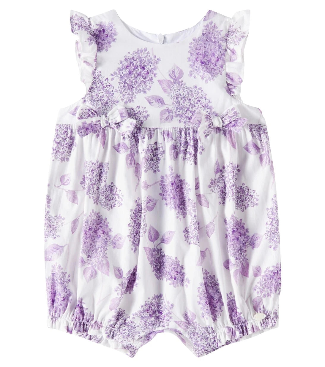Tartine et Chocolat - Traje de juego floral de algodón para bebés