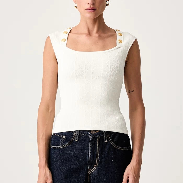Marciano by Guess viskoza kadın bluz YAMNA