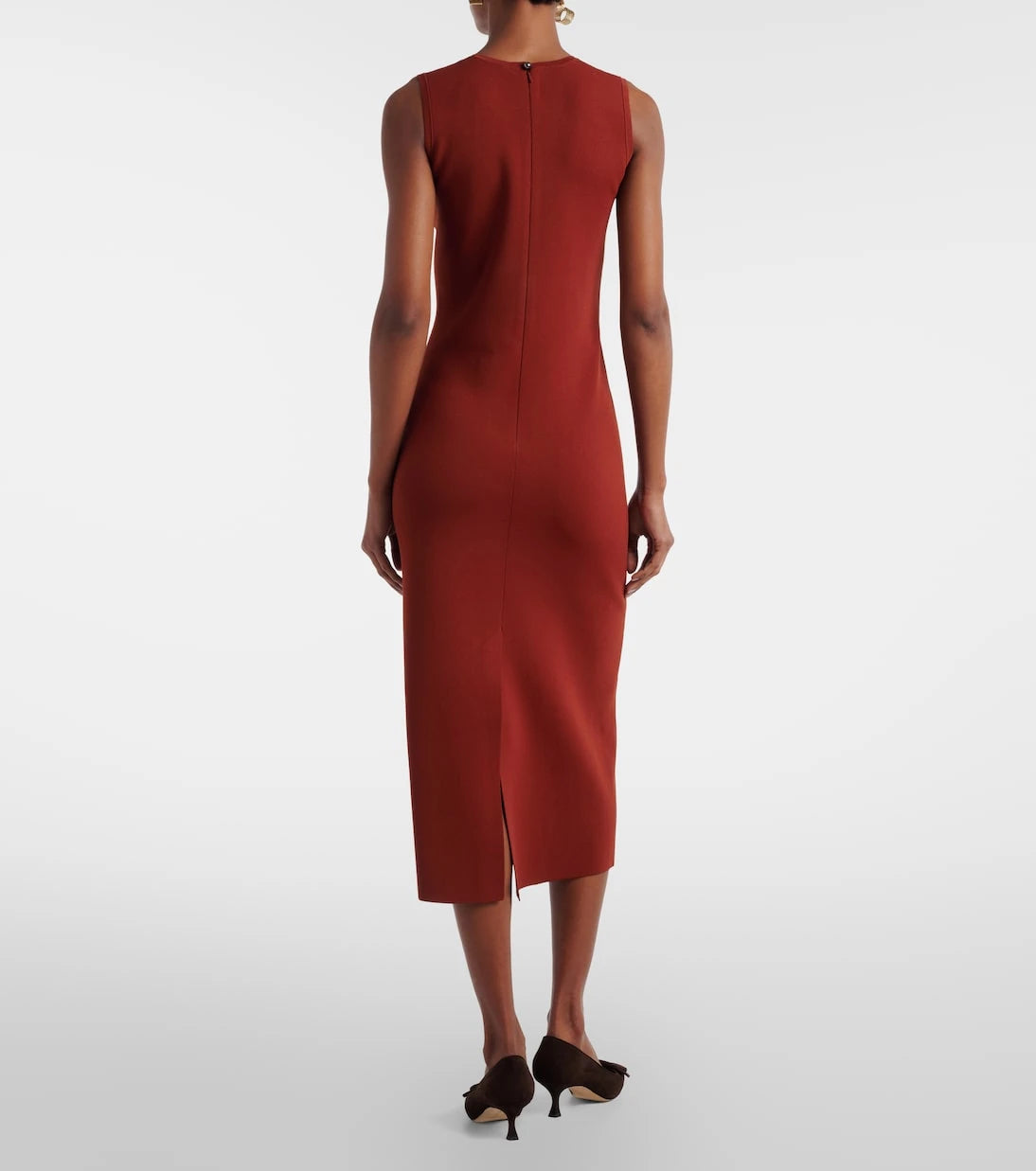 Max Mara - Jersey midi dress