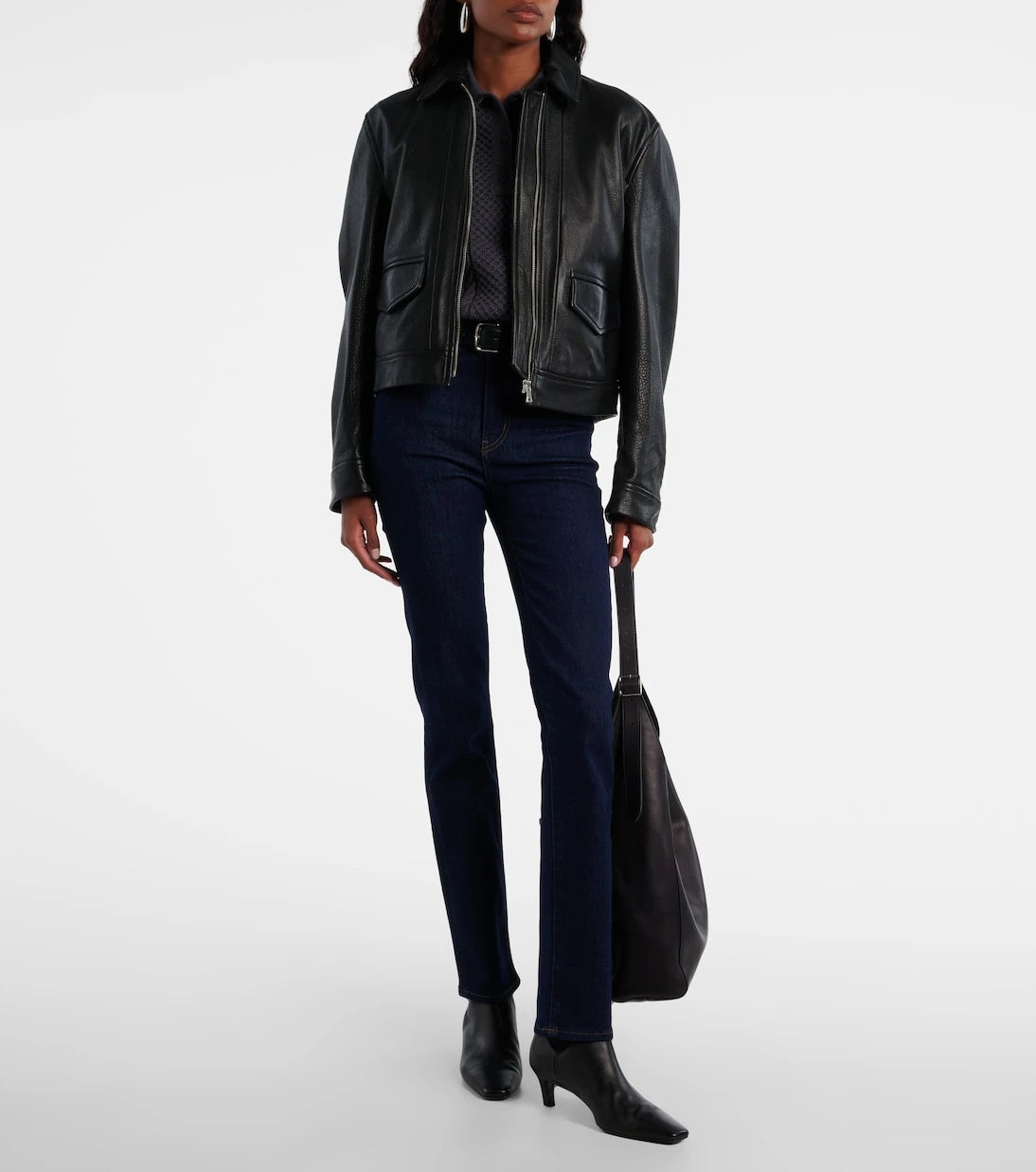 Frame - Pencil high-rise slim jeans