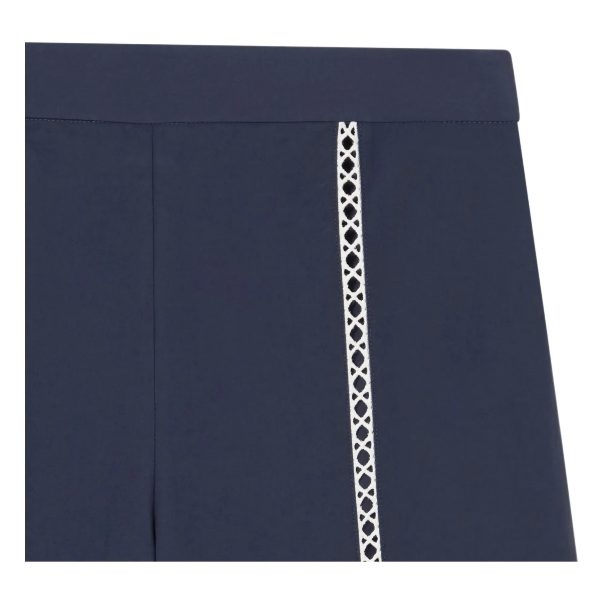 The Tiny Big Sister - Wide Cotton Pants | Navy blue