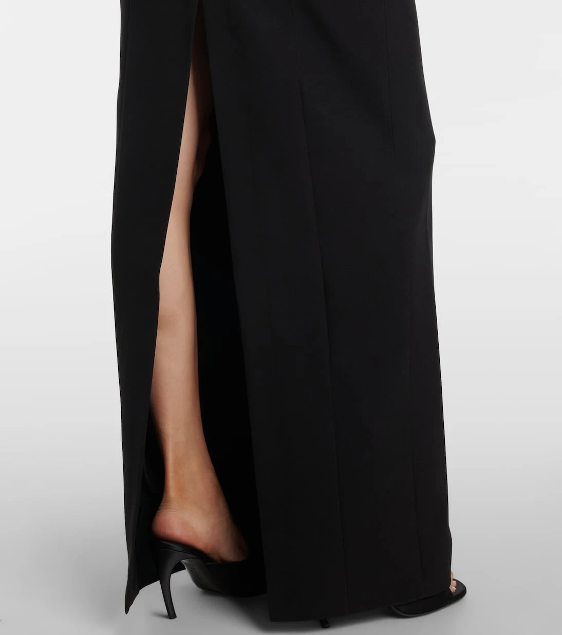 The Attico - Feather-trimmed gown