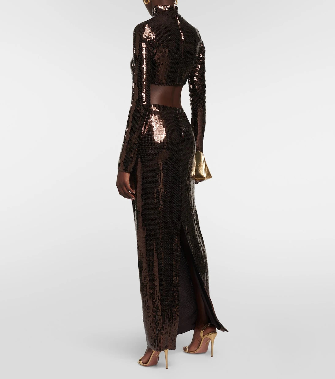 Taller Marmo - Eva sequined maxi skirt