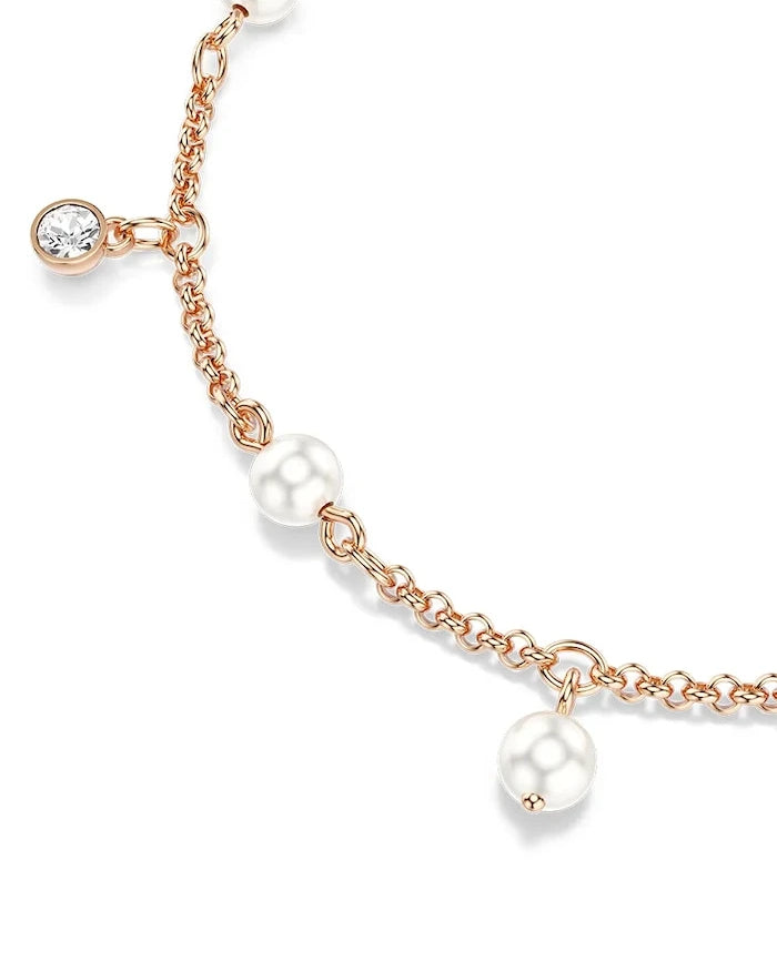 Swarovski IMBER kadın altın kaplama kristalli bileklik