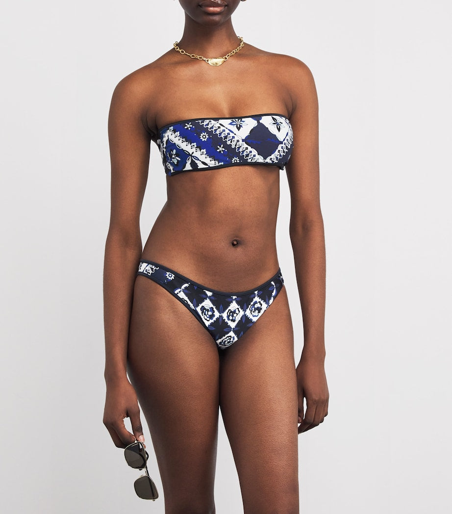Festa Bandeau Bikini Top 070 NAVY