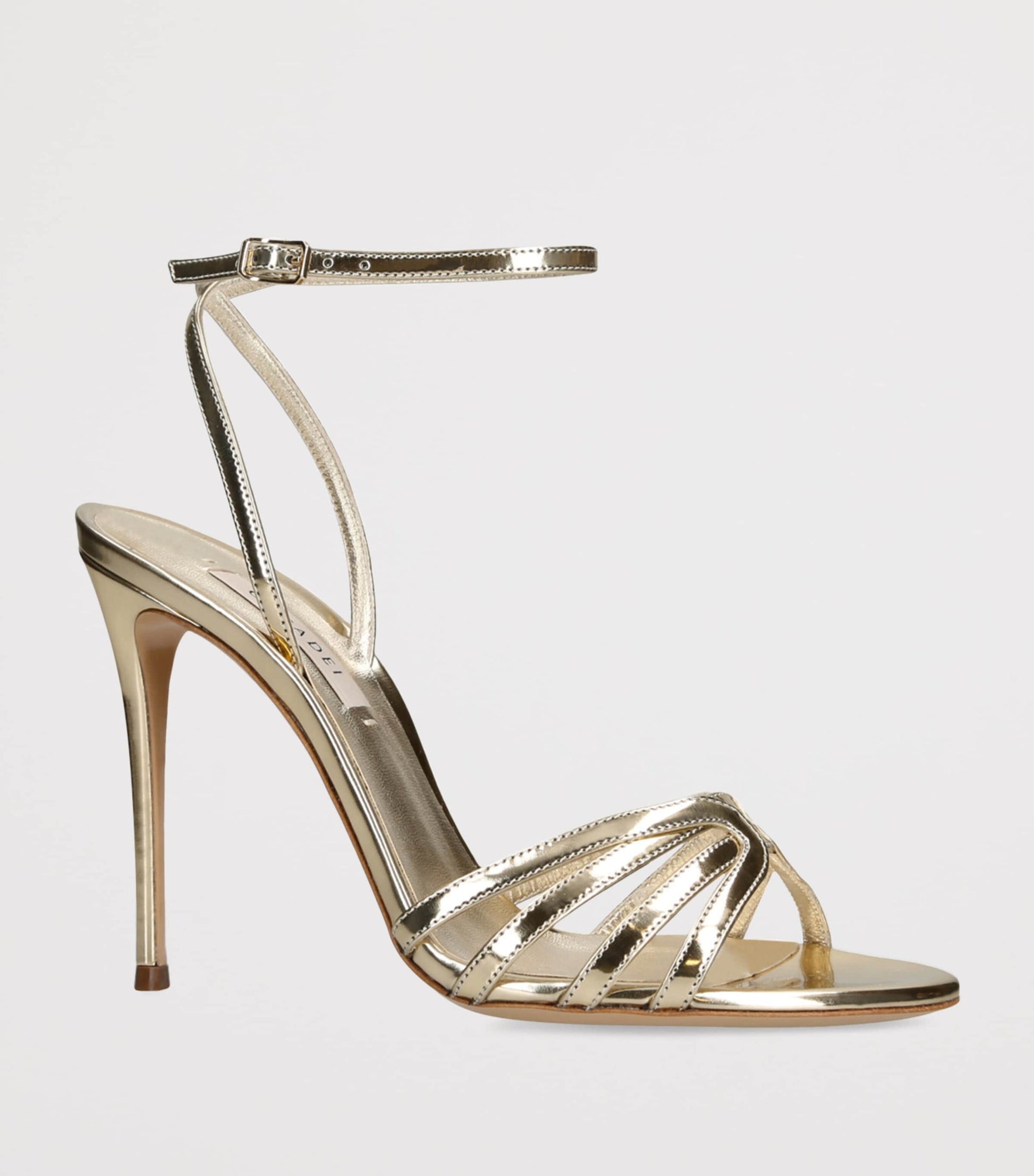 Casadei Leather Julia Heeled Sandals 100