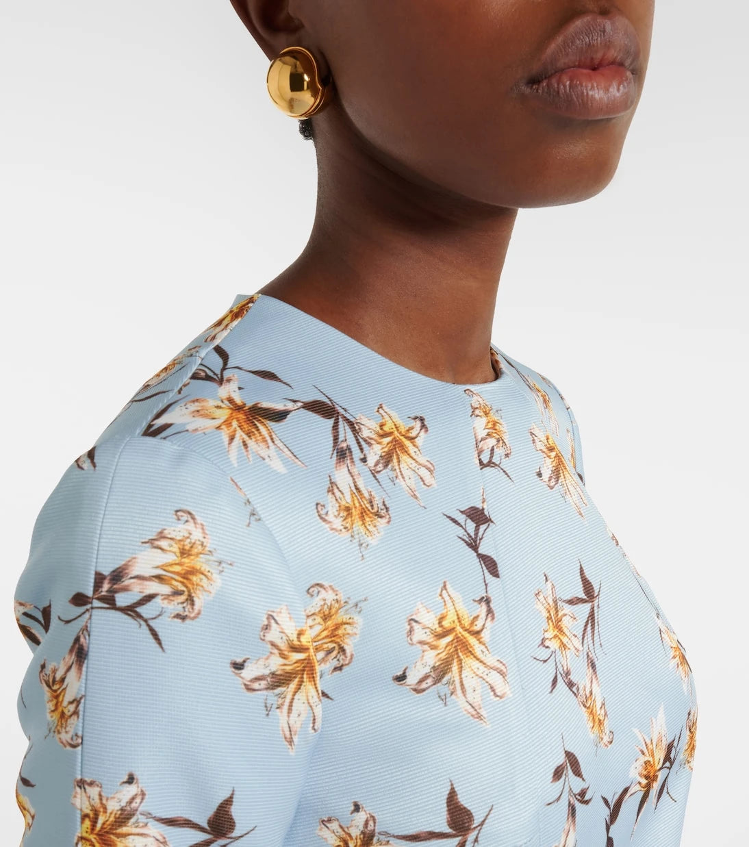 Emilia Wickstead - Ucellina floral midi dress