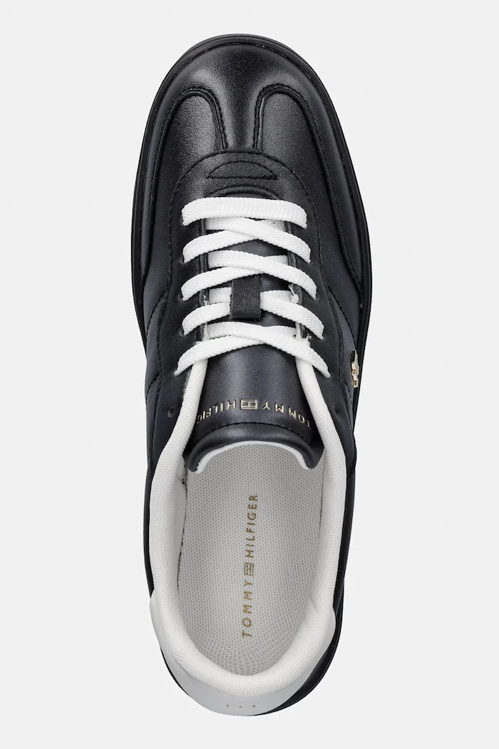Tommy Hilfiger TH HERITAGE SHINY SNEAKER kadın deri sneaker